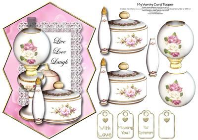 My Vanity Card Topper 1