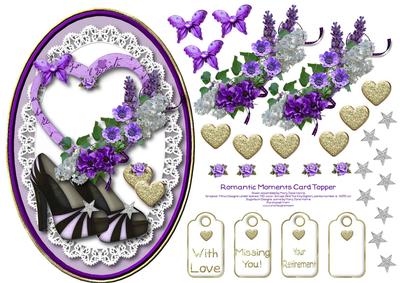 Romantic Moments Card Topper 1
