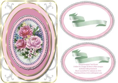 Floral Bouquet Card Front