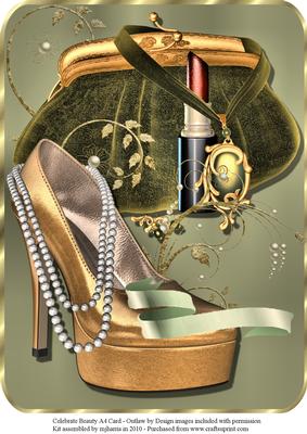 Celebrate Beauty A4 Card