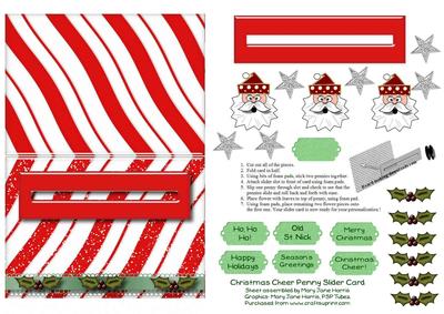 Christmas Cheer Penny Slider Card