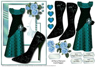 A Mere Moment Card Topper 2