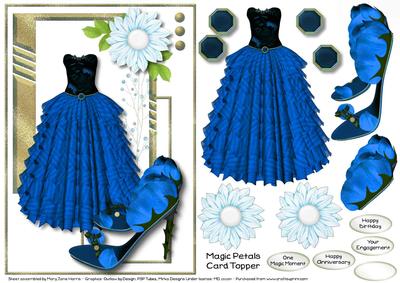 Magic Petals Card Topper 2
