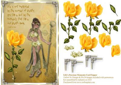 Life's Precious Moments Card Topper