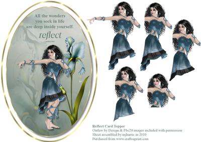 Reflect Fairy Card Topper