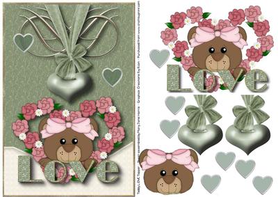 Teddy Love Topper