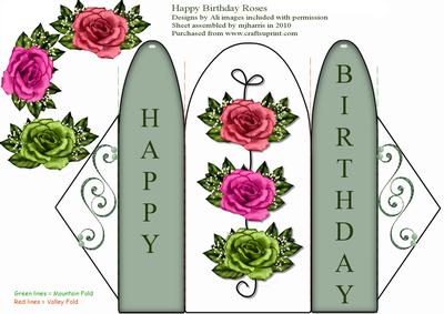 Happy Birthday Roses