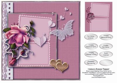 Halee's Roses Topper 2