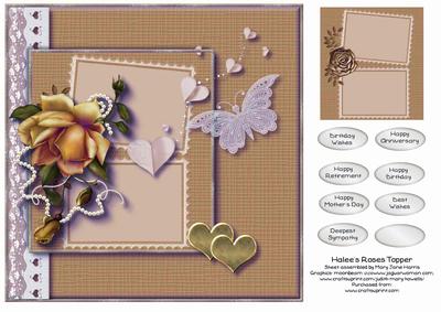 Halee's Roses Topper 1