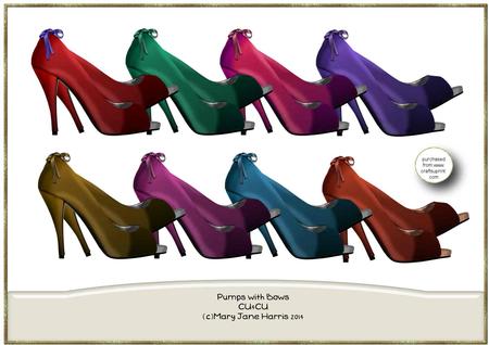Pumps with Bows - Cu4cu