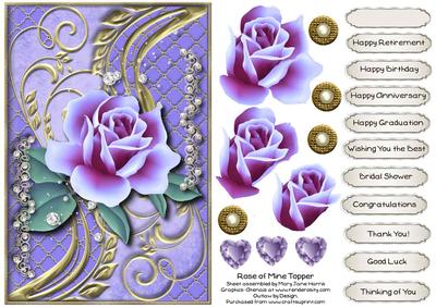 Rose of Mine Topper 1