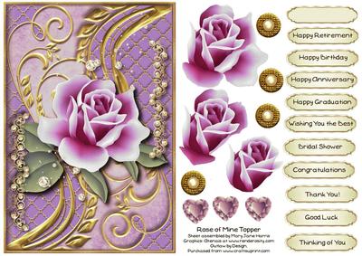 Rose of Mine Topper 2