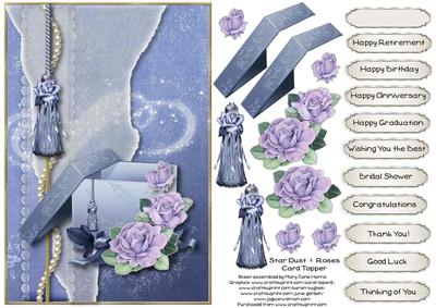 Star Dust & Roses Topper 1
