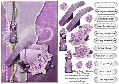 Star Dust & Roses Topper 2