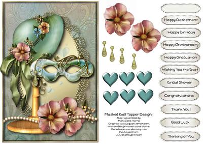 Masked Ball Topper - Design 1