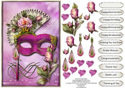 Masked Ball Topper - Design 3