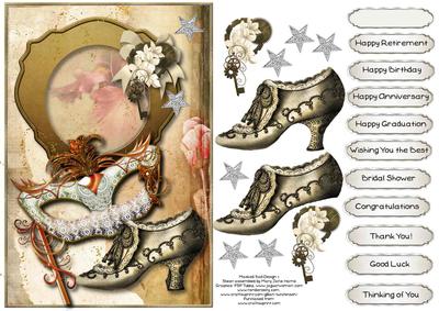 Masked Ball Topper - Design 4
