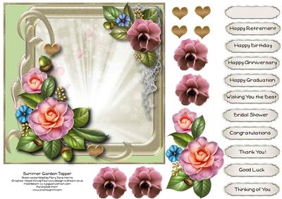 Summer Garden Topper 1