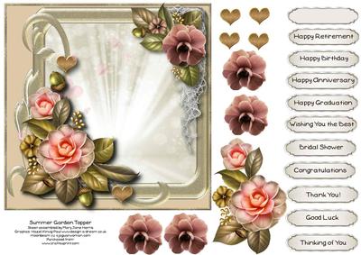 Summer Garden Topper 2