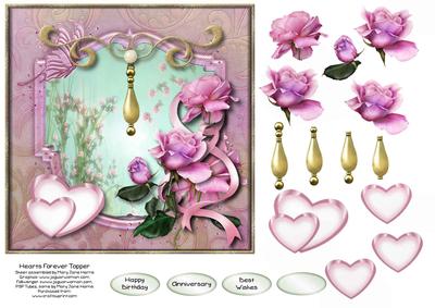 Hearts Forever Topper 1
