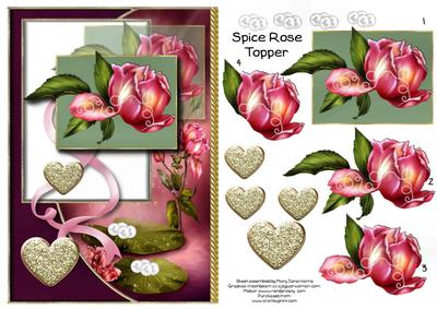 Spice Rose Topper