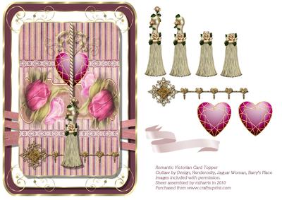 Romantic Victorian Card Topper