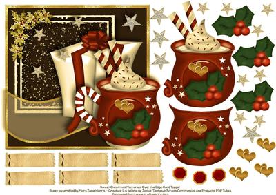 Sweet Christmas Memories Over the Edge Topper 2