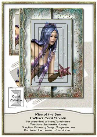 Kiss of the Sea Foldback Card Mini Kit