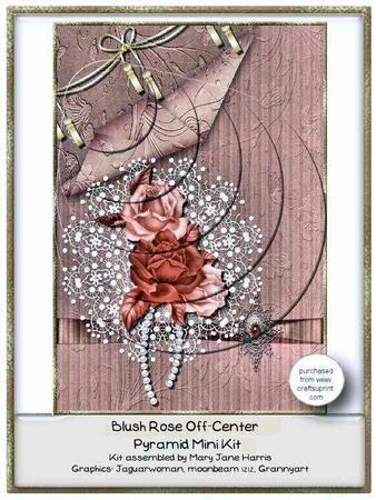 Blush Rose Off-center Pyramid Mini Kit