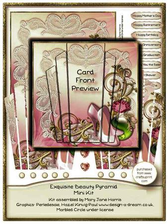 Comfort, Smiles, Rainbows Off-center Pyramid Mini Kit