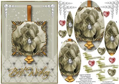Warm Wishes Card Topper