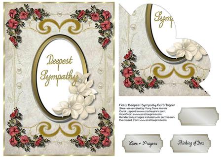 Floral Deepest Sympathy Mini Kit