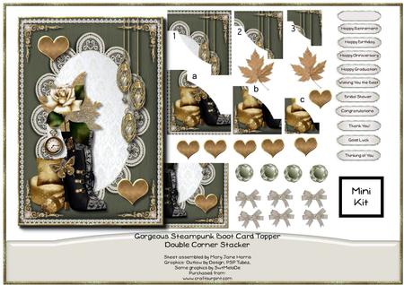 Gorgeous Steampunk Book Mini Kit
