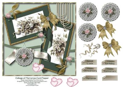 Collage of Memories Card Topper 1