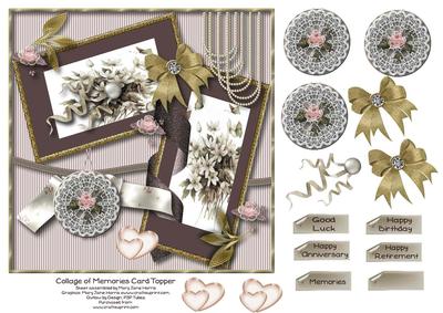 Collage of Memories Card Topper 2