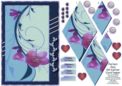 Perfect Day Off-center Pyramid Card Topper 4