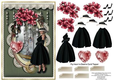 My Heart's Desire Card Topper 1