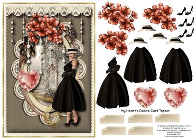 My Heart's Desire Card Topper 2