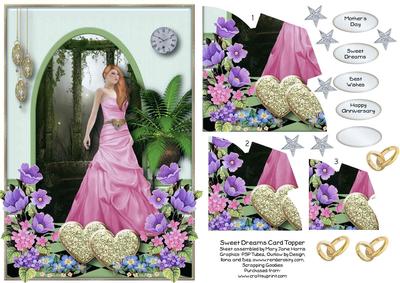 Sweet Dreams Card Topper
