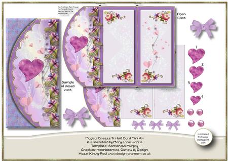 Magical Breeze Tri-fold Card Mini Kit 1