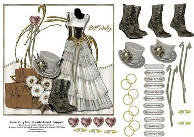 Country Serenade Card Topper 2