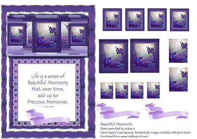 Beautiful Moments Card Topper