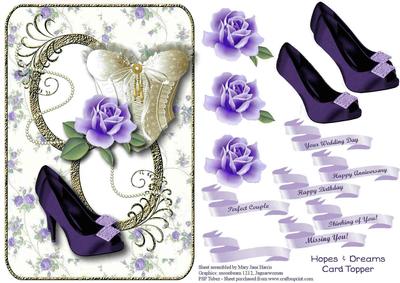 Hopes & Dreams Card Topper 1