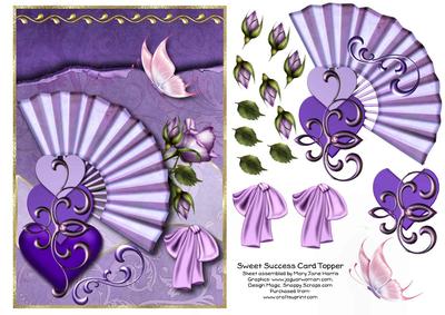 Sweet Success Card Topper 1