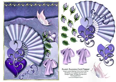 Sweet Success Card Topper 2