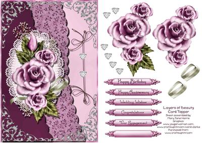 Layers of Beauty Card Topper 1