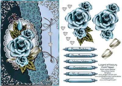 Layers of Beauty Card Topper 2