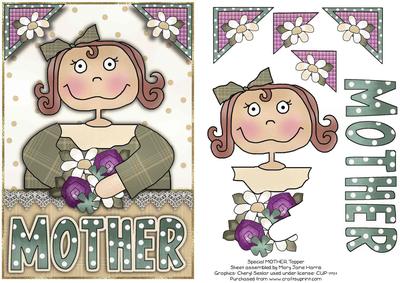 Special Mother Card Topper