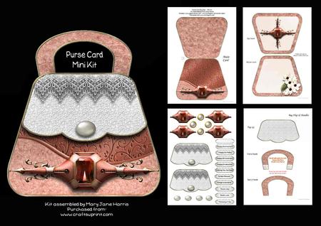 Orange Cream Purse Mini Kit