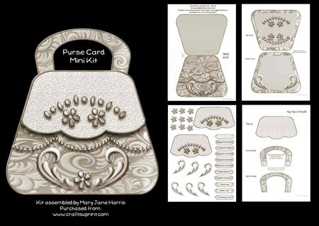 Cafe Au Lait Purse Mini Kit